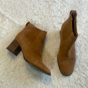 Madewell Leather Heeles Ankle Boots